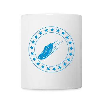 Laufen / Running / Jogging / Joggen / Marathon - Tasse - Weiß - Vorne