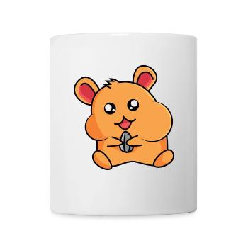 Hamster on hamster - design - Mug - white - Front