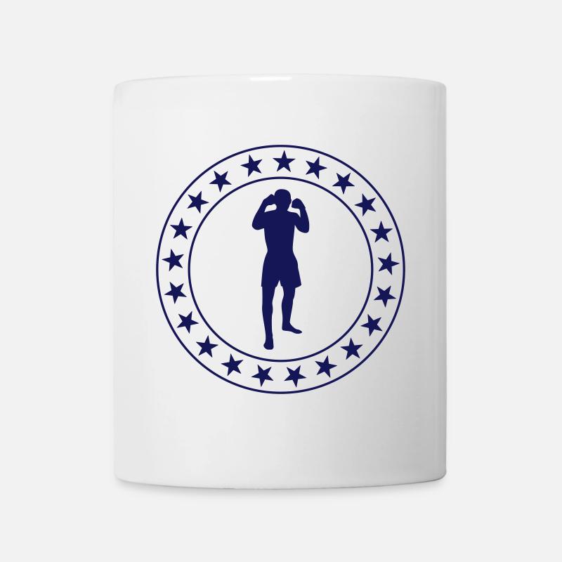 Kickboxing / Kick-Boxeur / Kick Boxing / - Mug blanc - blanc