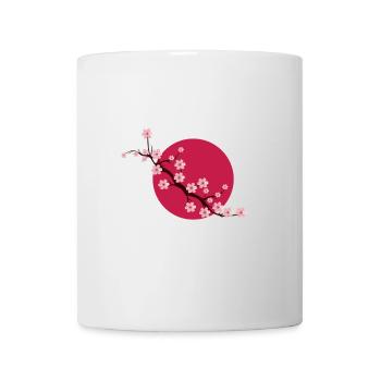 Romantic sakura - Mug - white - Front