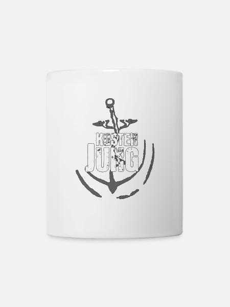 Küsten Jung Anker Design - Tasse - Weiß