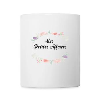 my little things. pastel floral with details - Mug - white - Front