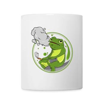 Frog Cigar - Mug - white - Front