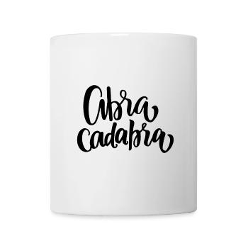 Abra Cadabra lettering - Mug - white - Front