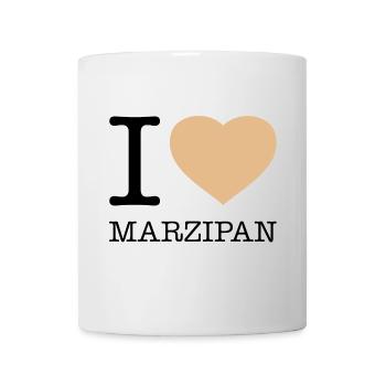 I LOVE MARZIPAN - Mug - white - Front