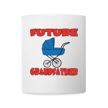 Future Grandfather - Tasse - Weiß - Vorne
