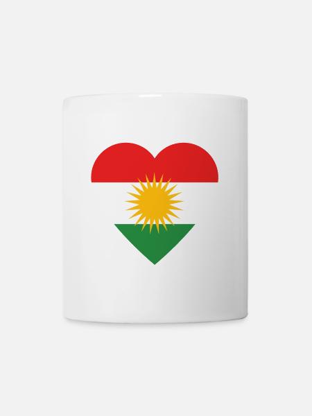 Kurdistan - Tasse - Weiß