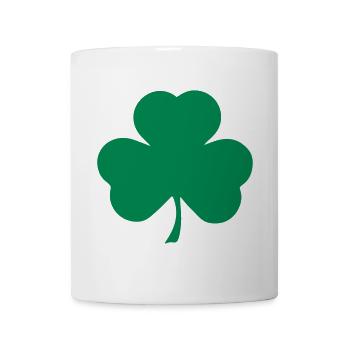Clover, Shamrock - Mug - white - Front