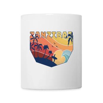 Surfer Design / Geschenk - Tasse - Weiß - Vorne