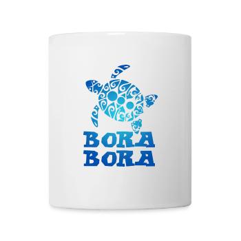 Polynesien Bora Bora Bora Schildkröte Tribal Tatto - Tasse - Weiß - Vorne