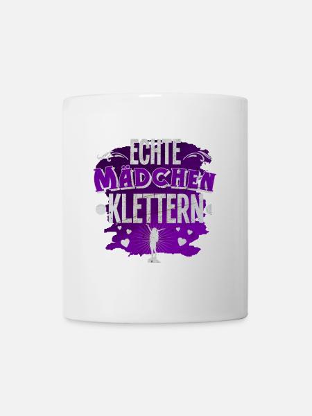 Klettern - Tasse - Weiß