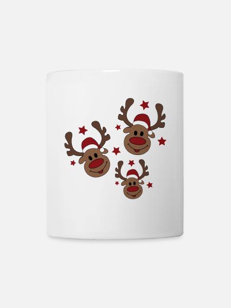 Weihnachten - Tasse - Weiß