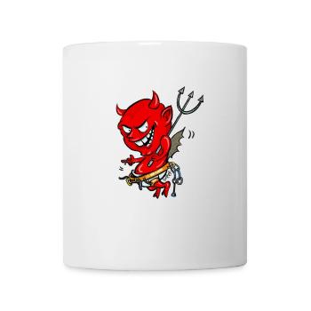 Baby Devil - Kletter T-Shirt - Tasse - Weiß - Vorne