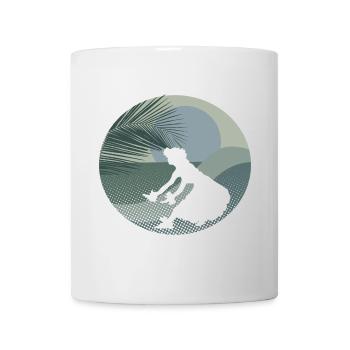 Hawaii Girl - Tasse - Weiß - Vorne