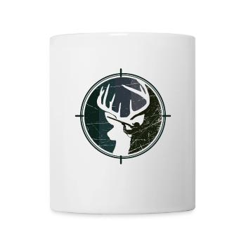 Jäger - Jagd - Hirsch - Tasse - Weiß - Vorne