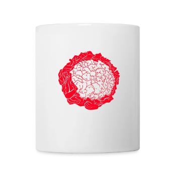 Blumenkohl - Tasse - Weiß - Vorne