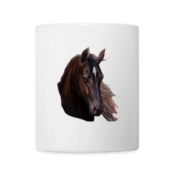 Pferd - Tasse - Weiß - Vorne