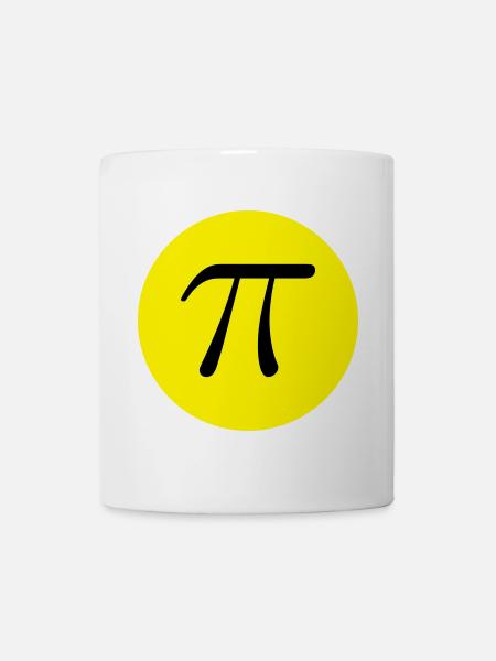 The number PI - Mug - white