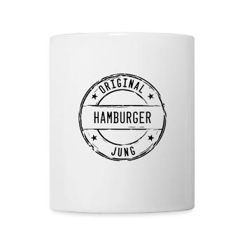 Hamburg - Original Hamburger Junge Jung Geburt - Tasse - Weiß - Vorne
