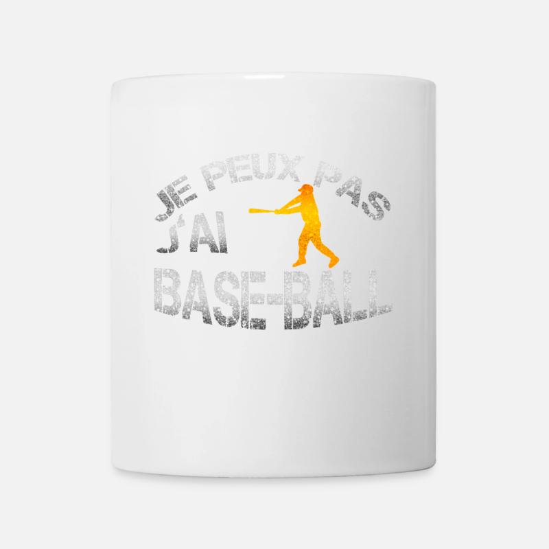Base-Ball - Mug blanc - blanc