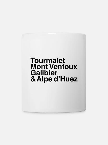FRENCH ALPS Alpen Berge - Tasse - Weiß