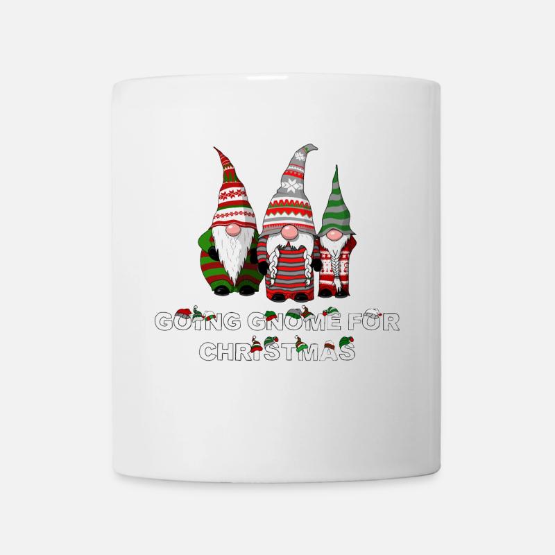 Going gnome pour noel - Mug blanc - blanc