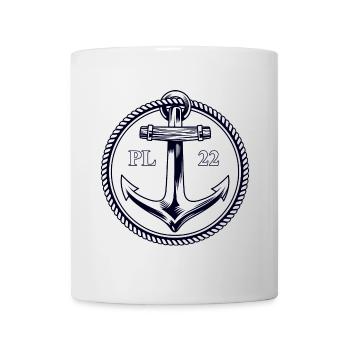 PL22 Marine Anchor - Mug - white - Front
