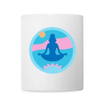 yoga - Mug - white - Front