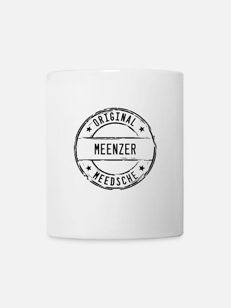 Mainz Meenzer Meedsche Stempel Mädchen Geburt Baby - Tasse - Weiß