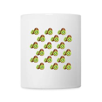 kiwi - Tasse - Weiß - Vorne