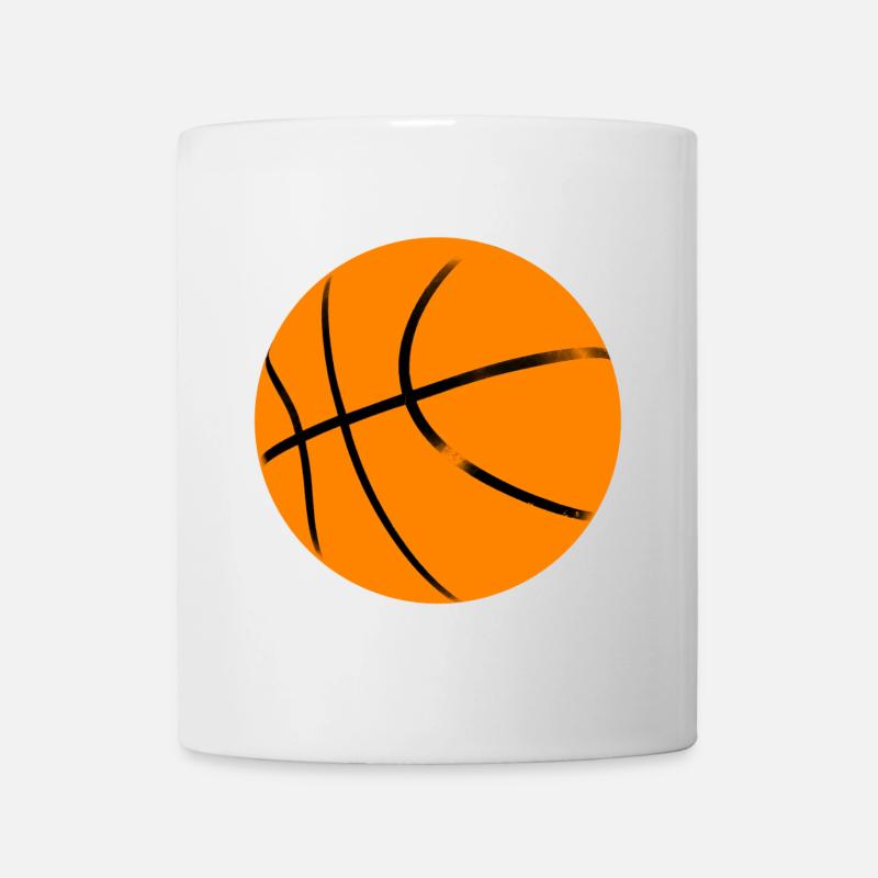 Basketball Vintage - Mug blanc - blanc