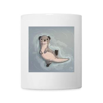 Lisa Otter - Tasse - Weiß - Vorne
