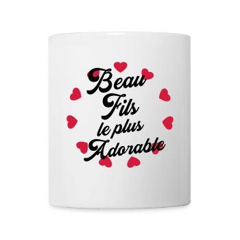 Beau Fils - Beau-Fils - Famille - Mariage - Tshirt - Mug - white - Front