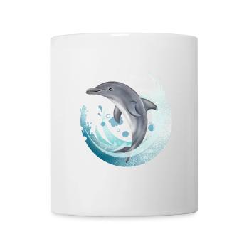Tauch Dive Dolphin - Delfin - Mug - white - Front