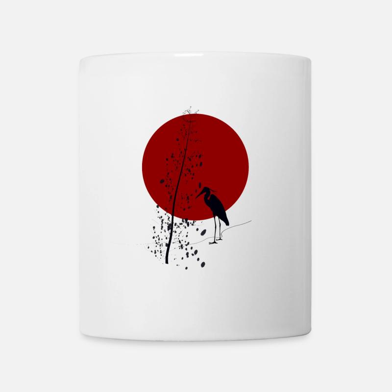 Red Sun - Mug - white