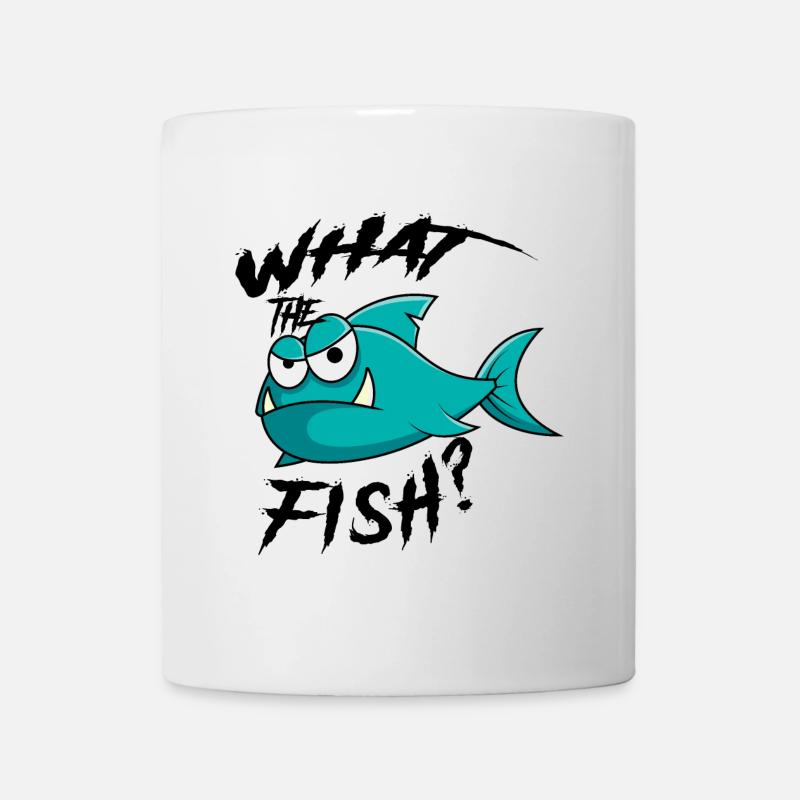 What the fish? - Mug - white