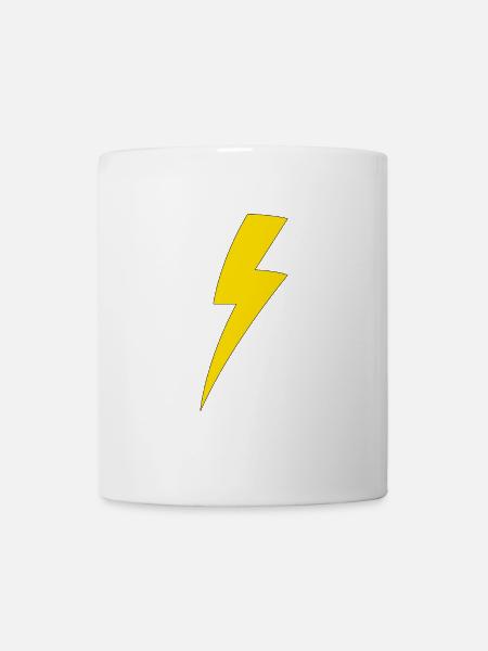 Lightning bolt - Mug - white