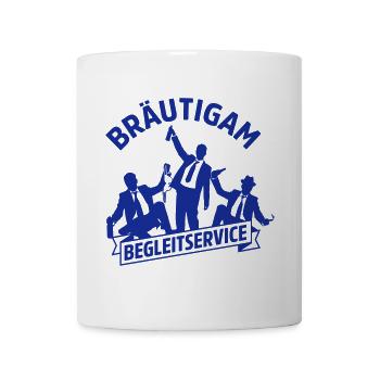junggesellenabschied Hochzeit - Tasse - Weiß - Vorne