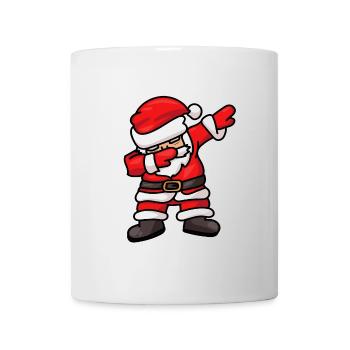 Dabbing Santa Santa Claus Dab Dance - Mug blanc - blanc - Devant