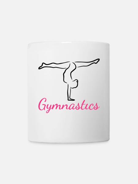 Gymnast, Gymnastics - Mug blanc - blanc