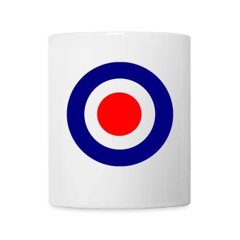 Mod Target Bullseye - Mug - white - Front
