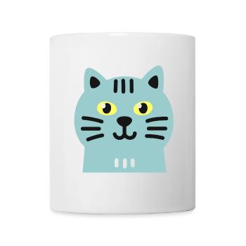 Chat mignon - Mug blanc - blanc - Devant