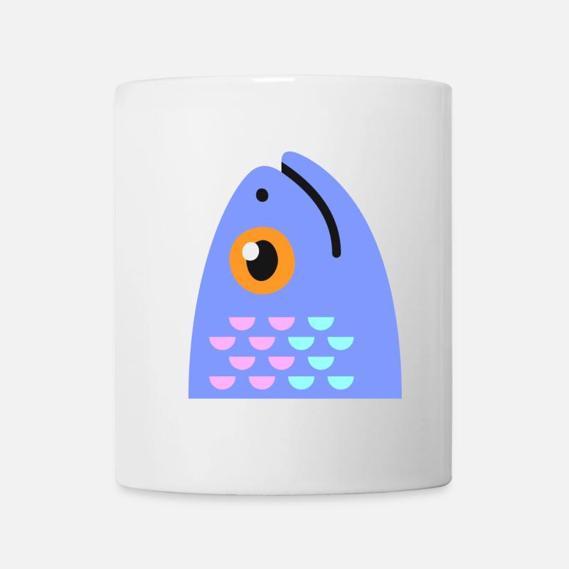 Poisson sucré - Mug blanc - blanc