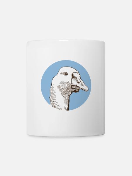 Oie - Mug blanc - blanc