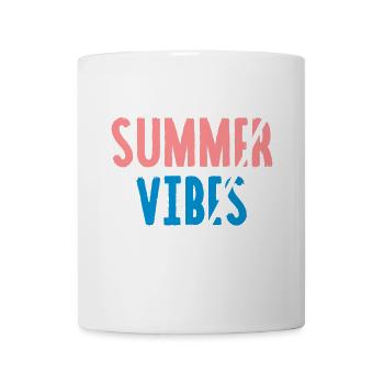 Summer Vibes - Triangle - Tasse - Weiß - Vorne