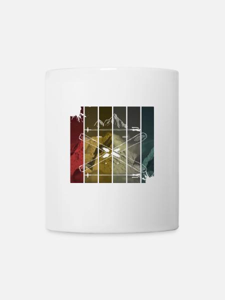 Ski - Tasse - Weiß