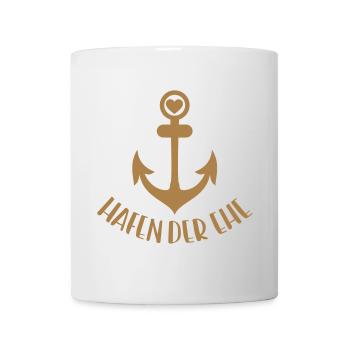hafen_der_ehe - Tasse - Weiß - Vorne