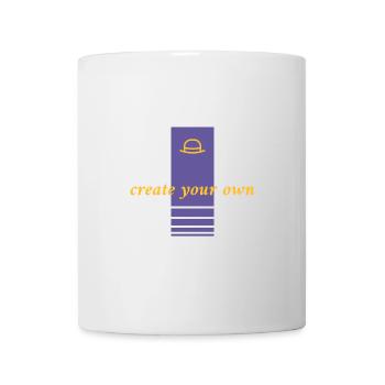 logo transparent - Mug blanc - blanc - Devant