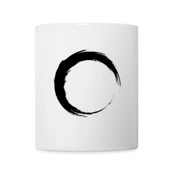 Circle black - Mug - white - Front