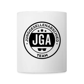 jga team heirat - Tasse - Weiß - Vorne